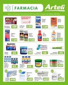 Vista previa de Arteli folleto Quincenal, nuevo folleto de la tienda, válido en México a partir del 24.11.2025 | Página: 10 | Productos: Frasco, Bálsamo, Antigripal