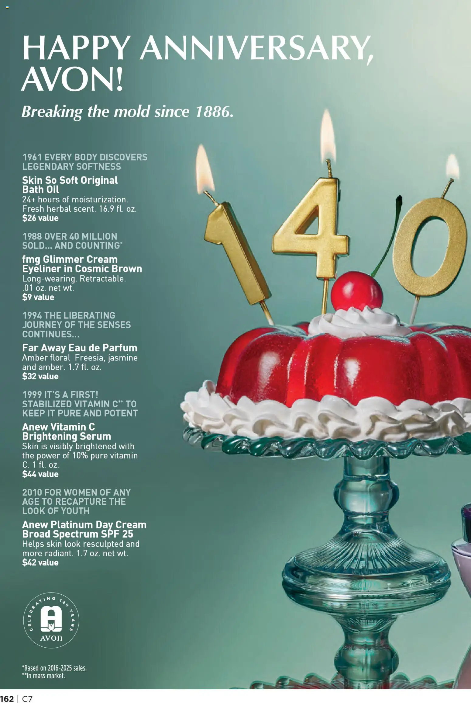 Avon Brochure - valid from 25.03.2026 | Page: 162 | Products: Vitamin, Bath, Oil, Cream