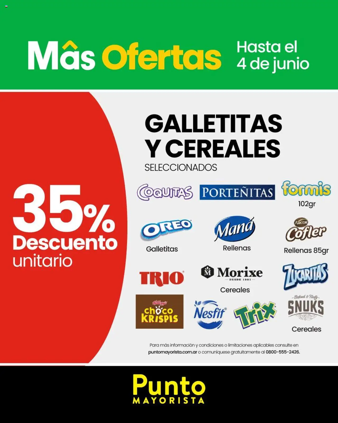 Punto Mayorista catálogo │ válido desde el 29.05.2025 | Página: 2 | Productos: Galletitas, Cereales