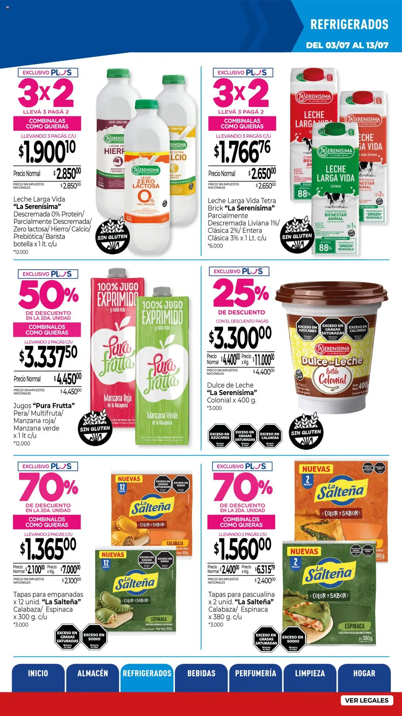 La Anonima - Insuperables - z5 │ válido desde el 03.07.2025 | Página: 18 | Productos: Vitaminas, Botella, Peso, Manzana
